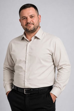 Açık Gri Ekstra Büyük Yaka 4 Drop Rahat Kesim Micro Kumaş Kol Düğmeli Regular Erkek Gömlek // 189-9