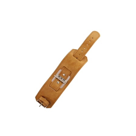 Apple Watch 42mm Nl17 Deri Kordon - Taba iegxx