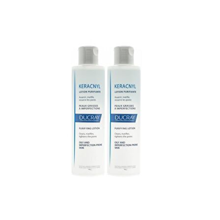 Keracnyl  Arındırıcı, Gözenek Sıkılaçtırıcı Tonik 2’li Avantajlı Set(200ml+200ml)