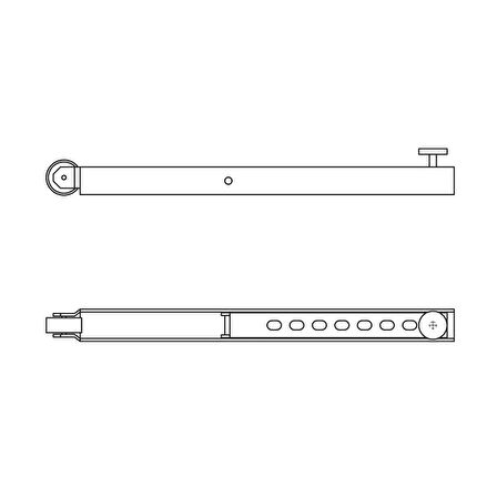 Assa Abloy DCA 101 Çift Kanatlı Kapılar İçin Carry Bar