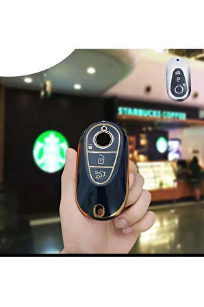 Mercedes Benz C S Sınıf W206 W223 S350 C260 C300 S400 S450 S500 Lüks Anahtar Koruma Kılıfı