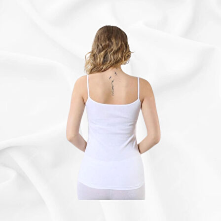 Arma Yıldız Tekli Paket Bambu İp Askılı Atlet