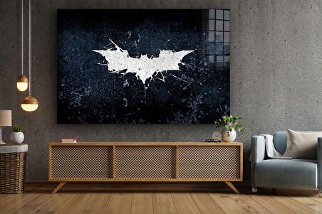 DCHCA0158 - Cam Baskı Tablo / Bat Splash - 110 x 70 cm