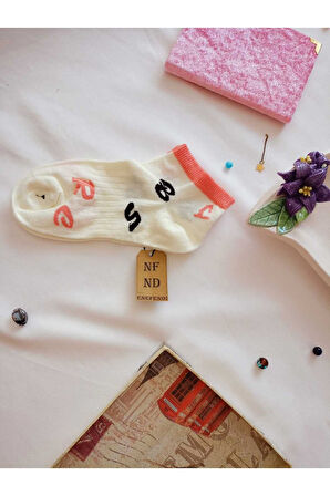 2 ÇİFT PATİK ÇORAP YUMUŞAK DİKİŞSİZ BURUN PAMUKLU KISA KONÇ DESENLİ KADIN ÇORABI 36-40