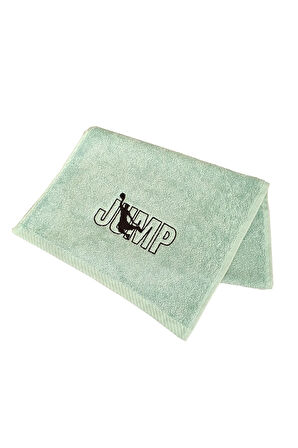 Nakışlı Spor Havlusu, Ter Emici Spor Havlusu, Fitness Havlusu, Antrenman Havlusu