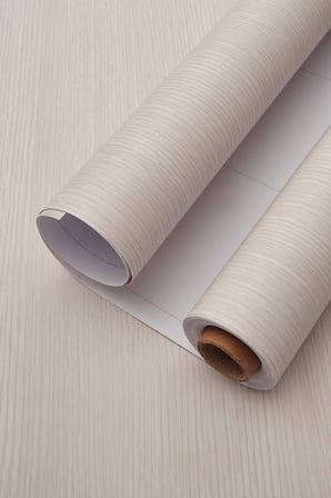 Deconitte Premium Açık Bej Ahşap Desenli Kendinden Yapışkanlı PVC Mobilya Dolap Tezgah Kaplama Folyo 60x100cm