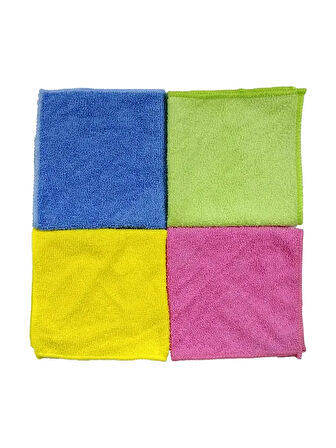 Mikrofiber Temizlik Bezi - 4 Adet