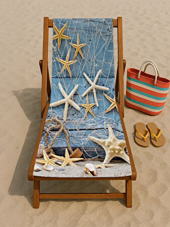 Plaj havlusu, Deniz Havlusu, Şezlong Havlusu, Baskılı Havlu, 80 x 150 cm