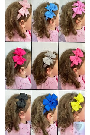 D’Arya Neon Sarı Büyük Fiyonk Bebek ve Kız Çocuk Saç Bandı – Kawaii Korean Style DD133