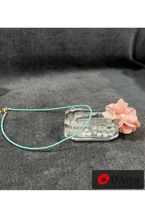 DD565 Mint Yeşili Afgan Boncuk Kolye