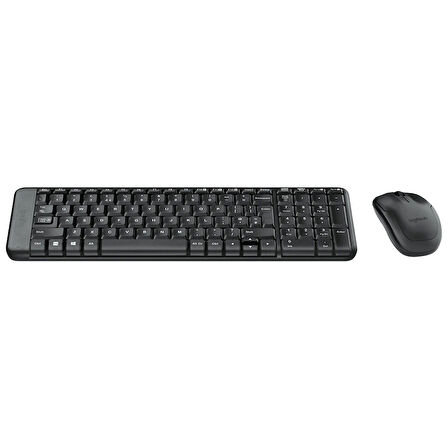 LOGITECH MK220 Q TR SIYAH KABLOSUZ KLAVYE+MOUSE SET (4172)