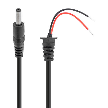 NOTEBOOK ADAPTÖRÜ JACKLI DC KABLO 1.5 METRE SİYAH 4.0*1.35 MM (4172)