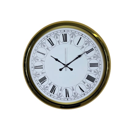 Golden Aurelia 52 x 52 Cm Duvar Saati iegxx