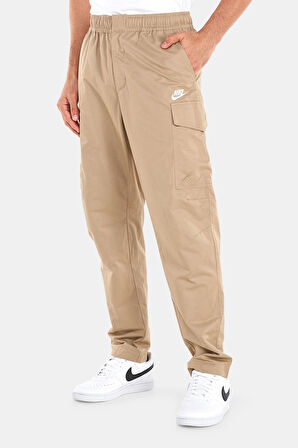 Nike Mens Sportswear Cargo Pants Woven Unlined Utility Erkek Dokuma Kargo Pantolan Eşofman Altı Krem