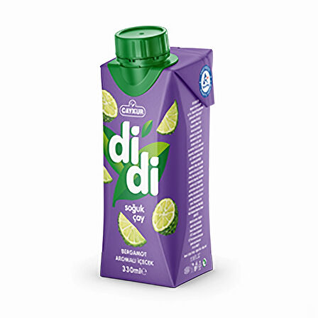 Çaykur Didi Bergamot Aromalı Soğuk Çay Kutu 330 Ml