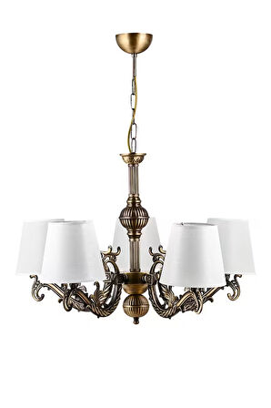 BEŞ KOLLU SAVA ZAMAK AVİZE ESKİTME ŞAPKALI