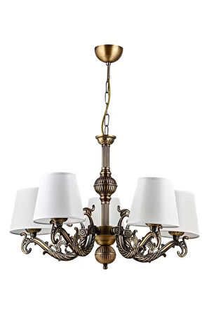 BEŞ KOLLU SAVA ZAMAK AVİZE ESKİTME ŞAPKALI