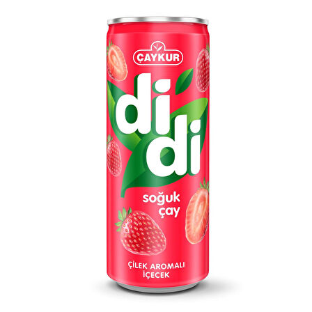 Çaykur Didi Çilek Aromalı Soğuk Çay 250 Ml