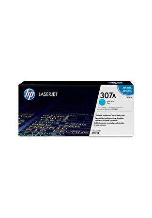 Hp 307A / Ce741A / Cp5220 / Cp5225 Mavi Orjinal Toner Hp