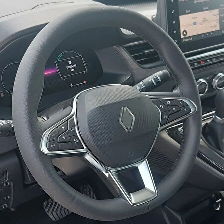 DİKİŞLİ DİREKSİYON KILIFI SİYAH DERİ SİYAH DİKİŞLİ RENO CLİO / KANGO FOTODAKİ DİREKSİYON İÇİN