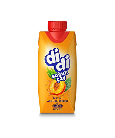 Çaykur Didi Şeftali Aromalı Soğuk Çay Kutu 330 Ml