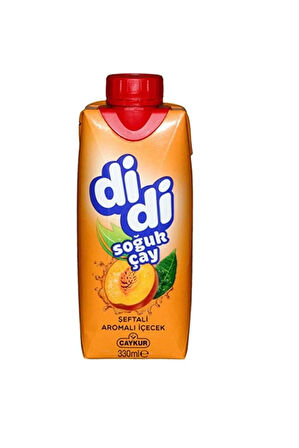 Çaykur Didi Şeftali Aromalı Soğuk Çay Kutu 330 Ml X 6 Adet