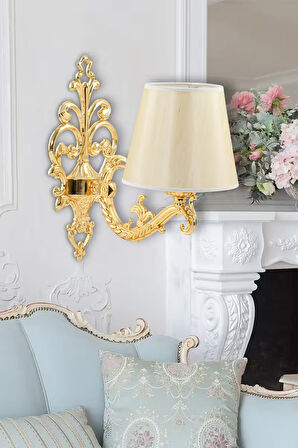 Zamak Aplik Gold Gold Şapkalı