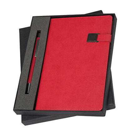 Quantum Defter Kalem Seti - İsme Özel Lazer Kazıma