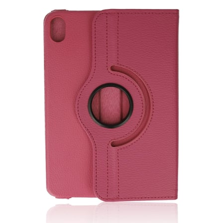 Apple İpad Mini 6 Kılıf 360 Tablet Deri Kılıf - Pembe iegxx
