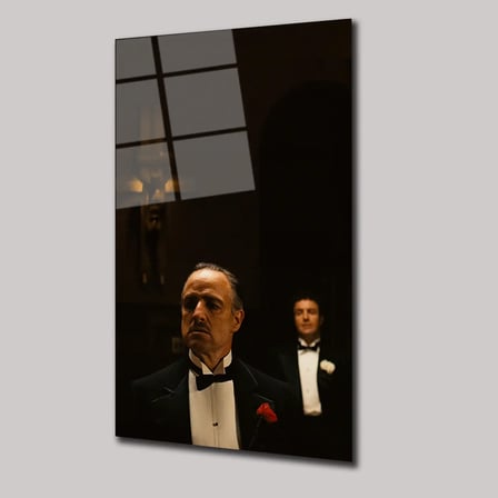 God Father Cam Tablo 80x125 cm