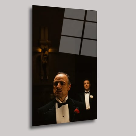 God Father Cam Tablo 80x125 cm