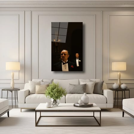 God Father Cam Tablo 80x125 cm