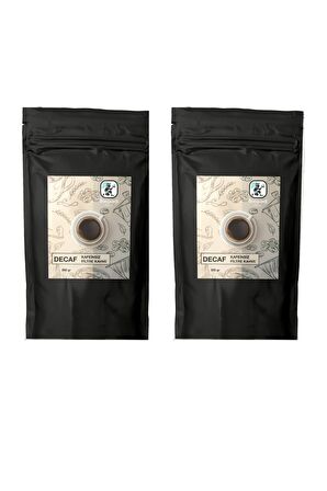 DECAF Kafeinsiz Öğütülmüş Filtre Kahve 2 x 200 g