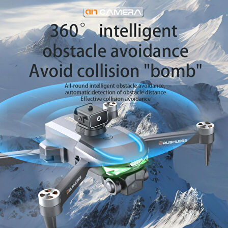 Ozmik A17 Kolay Kullanımlı Eğitim Drone HD Kamera, 360° Engel Algılama,Taşıma Çantalı
