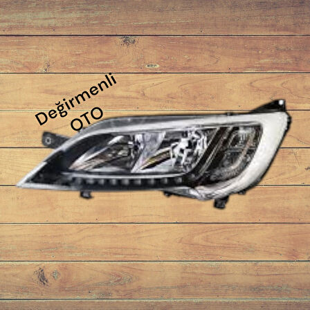 FAR SOL FIAT DUCATO 14 PEUGEOT BOXER 14 CITROEN JUMPER 14 EL.MOT.LEDLİ KROM