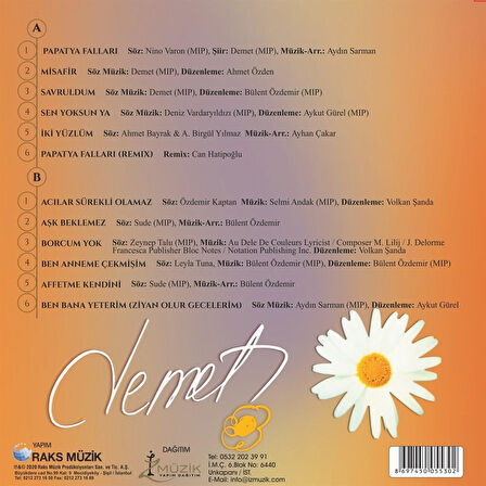 Demet Sağıroğlu Demet - Plak
