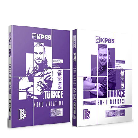 Benim Hocam 2026 KPSS Türkçe Konu ve Soru Seti 2 Kitap