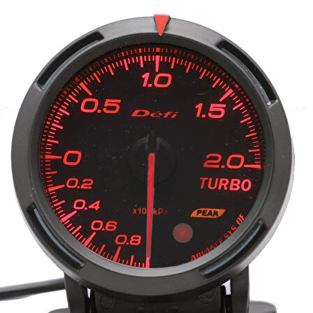 Defi Turbo Bar Gösterge Saati 60 mm