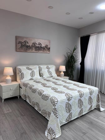 DEFNE MODEL ÇİFT KİŞİLİK YATAK ÖRTÜSÜ