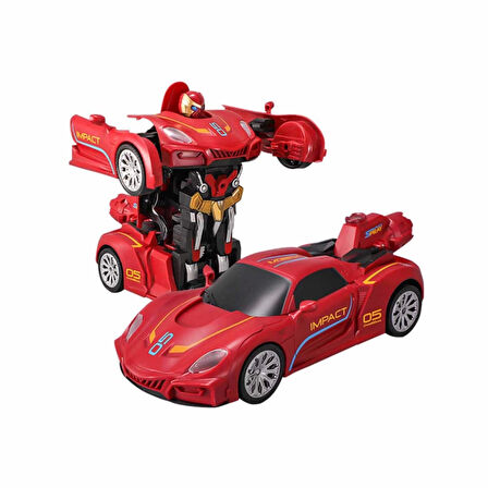 Nessiworld Transforming Robot Racer Kumandalı Sesli ve Işıklı Robot