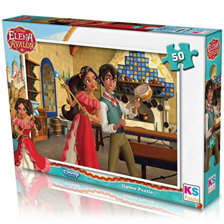 Nessiworld KS Elena Avalor 50 Parça Puzzle
