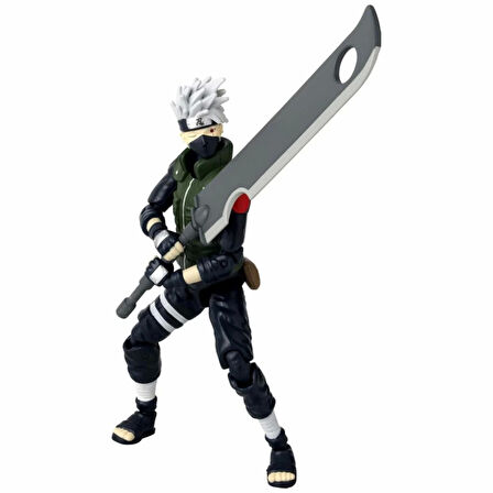 36963 Anime Heroes Naruto 6 cm Figür - Hatake Kakashi 4 Büyük Ninja Savaşı