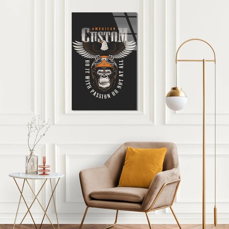 American Custom Goril Motor Posteri Cam Tablo 35x50 cm