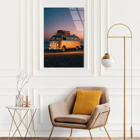 Klasik Volkswagen Cam Tablo 35x50 cm