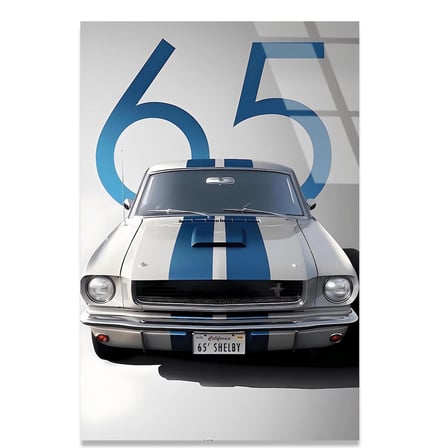 Shelby GT 65 Cam Tablo 35x50 cm