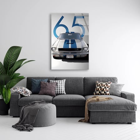 Shelby GT 65 Cam Tablo 80x125 cm