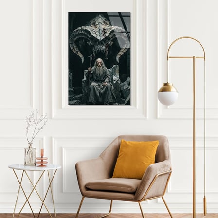 Gandalf Cam Tablo – Fantastik Film Temalı Duvar Dekoru 35x50 cm