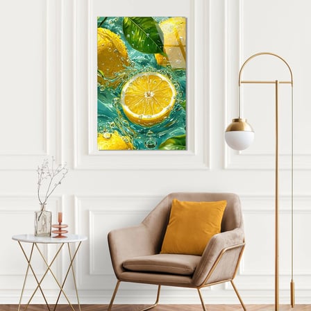 Limonlar Cam Tablo 35x50 cm