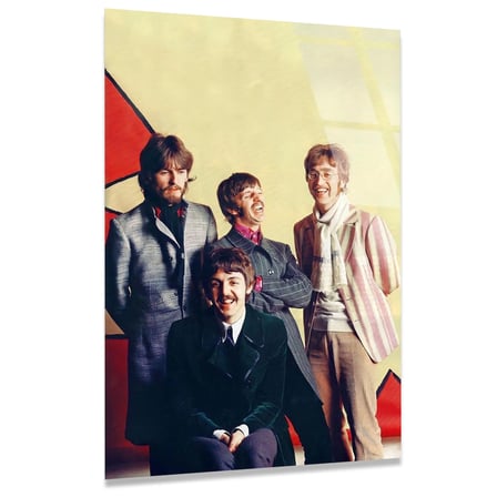 The Beatles Cam Tablo – Müzik Temalı Duvar Dekoru 35x50 cm