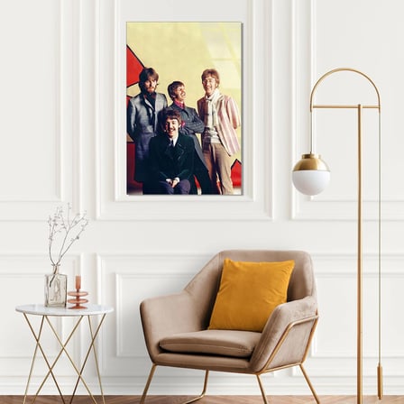 The Beatles Cam Tablo – Müzik Temalı Duvar Dekoru 35x50 cm